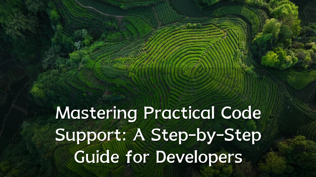 Mastering Practical Code Support: A Step-by-Step Guide for Developers