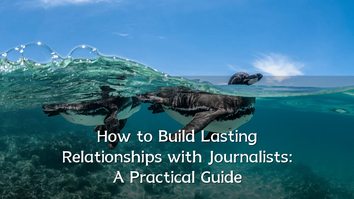 How to Build Lasting Relationships with Journalists: A Practical Guide